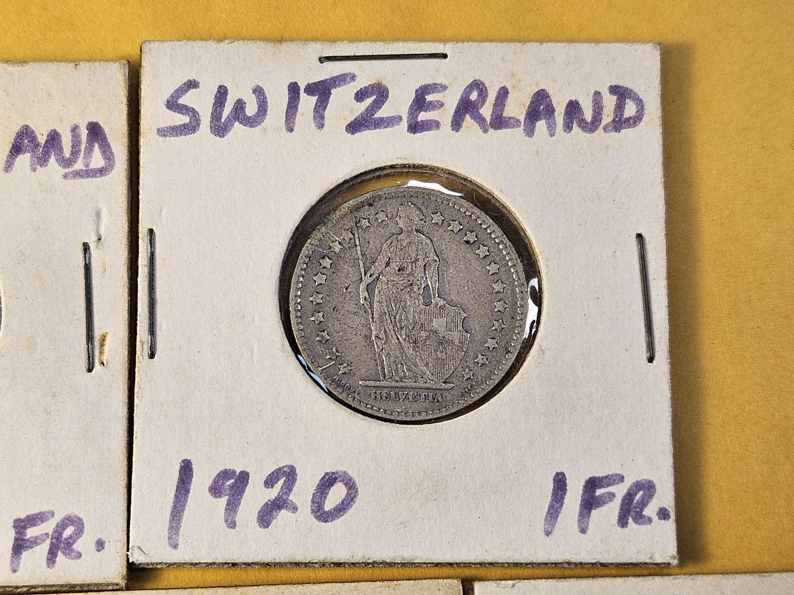 Seven Silver Coins From Switzerland - 3