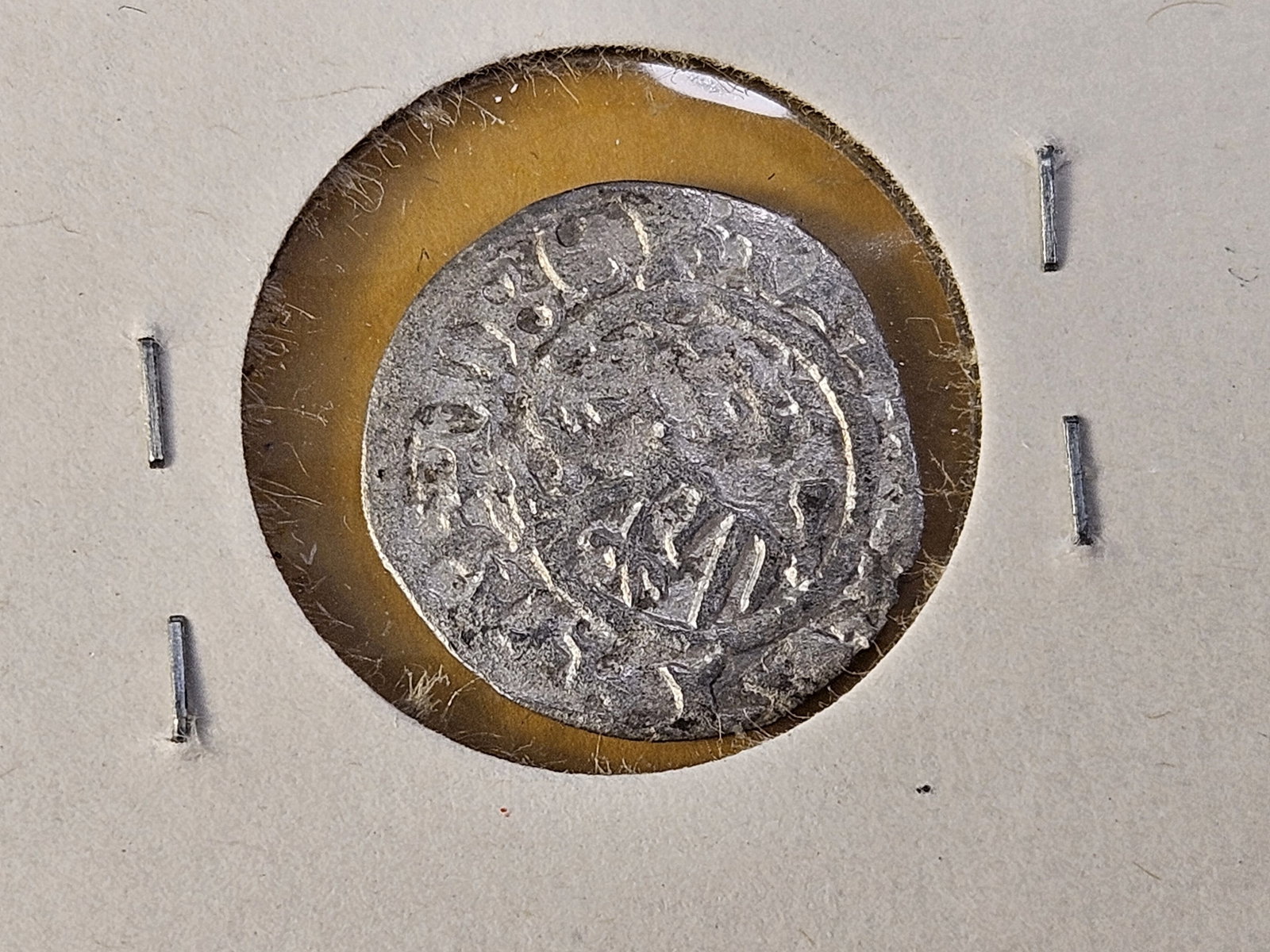 MEDIEVAL! Two 14th Century Poland Silver Half Groschens - 6