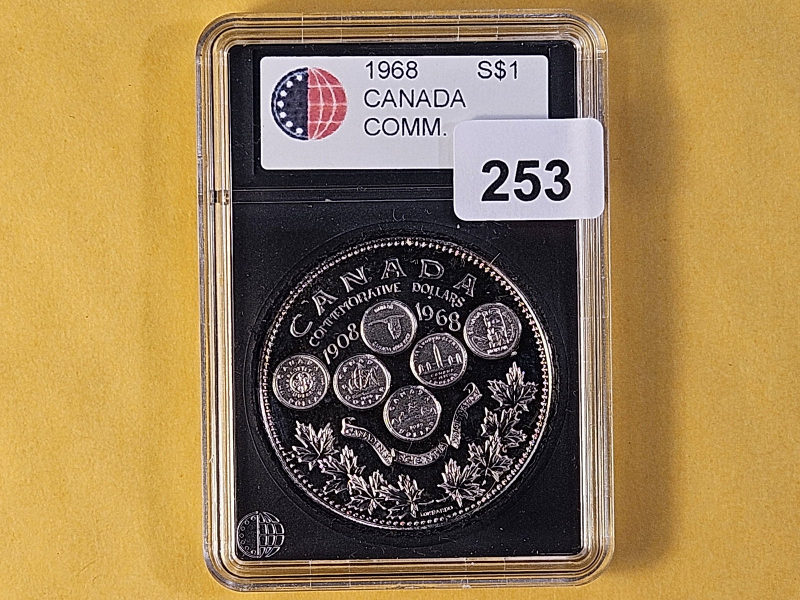 GEM Proof 1968 Canadian Commemorative Dollar - 2