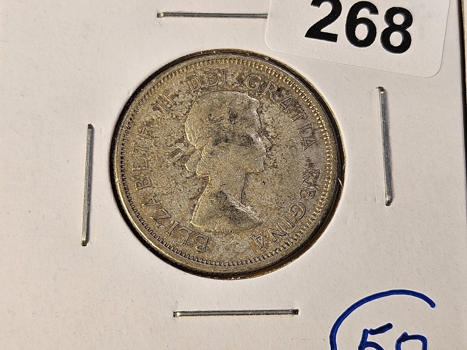 Five Canadian Silver Coins - 2