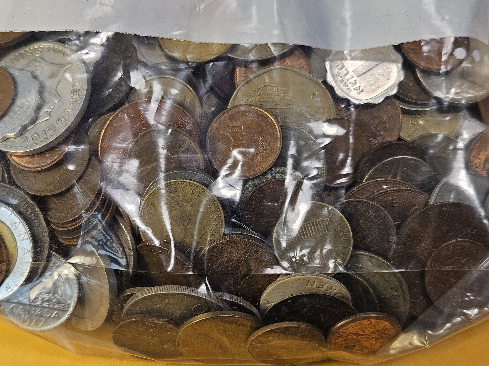 Three Pounds of Mixed World Coins - 2