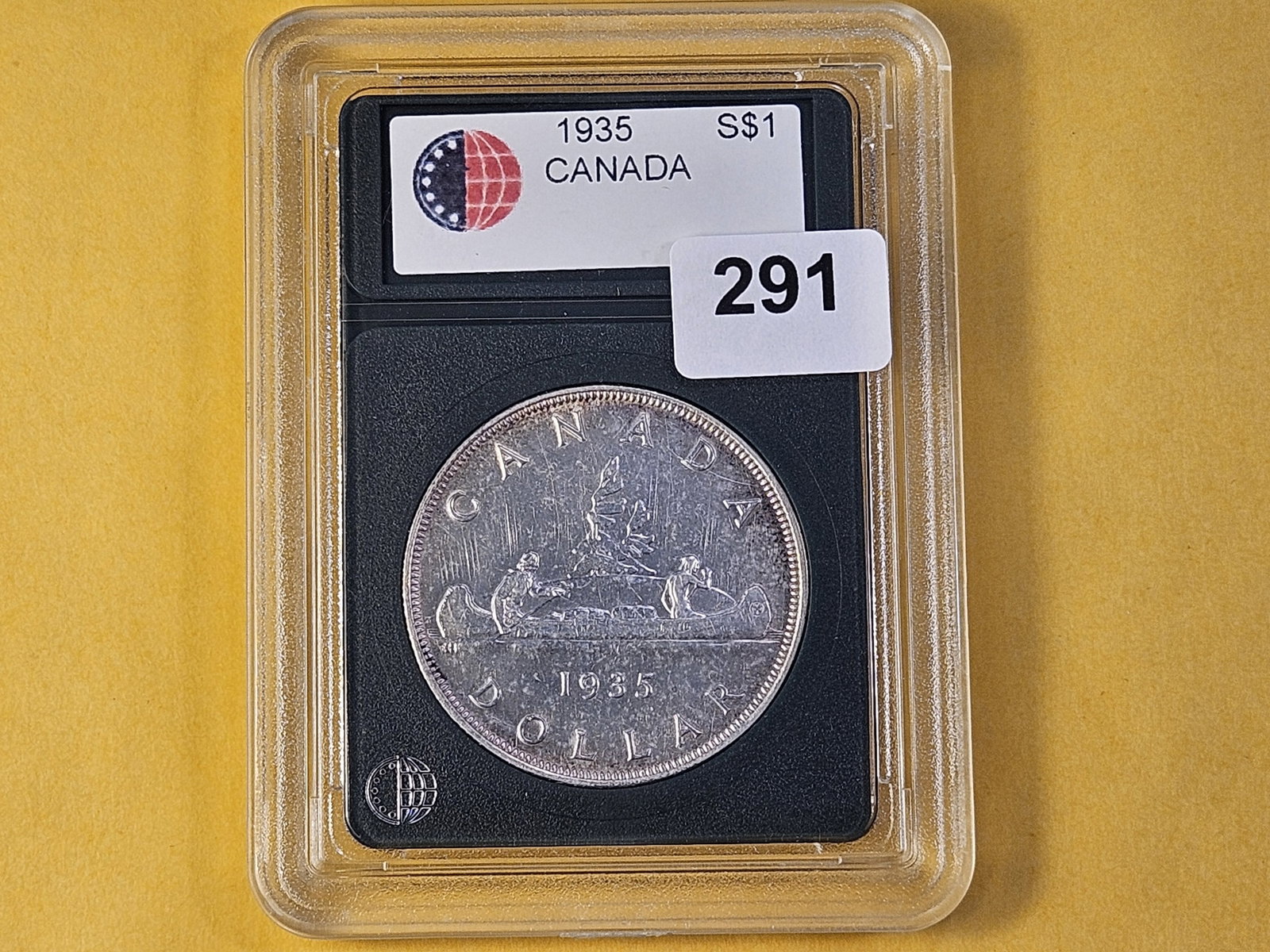 1935 Canadian Silver Dollar - 2