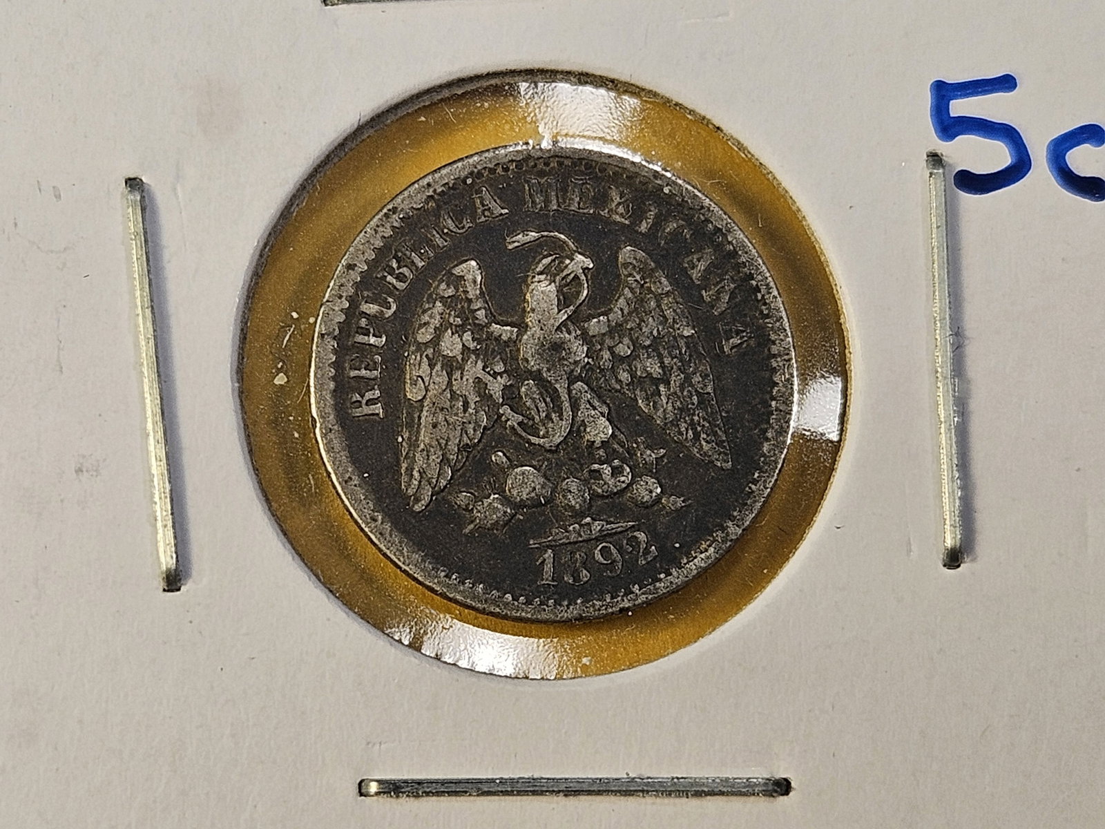 Five Mexican Silver Coins - 6