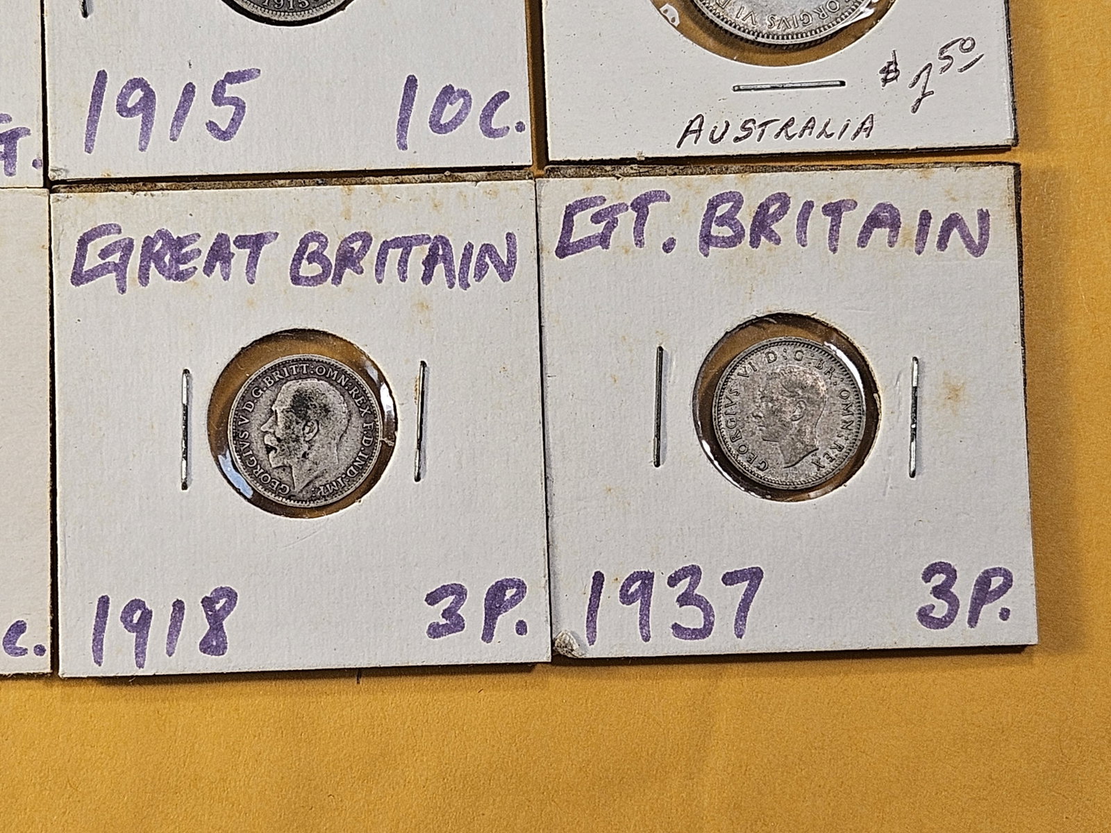Twelve Mixed Foreign Coins, some are Silver - 5