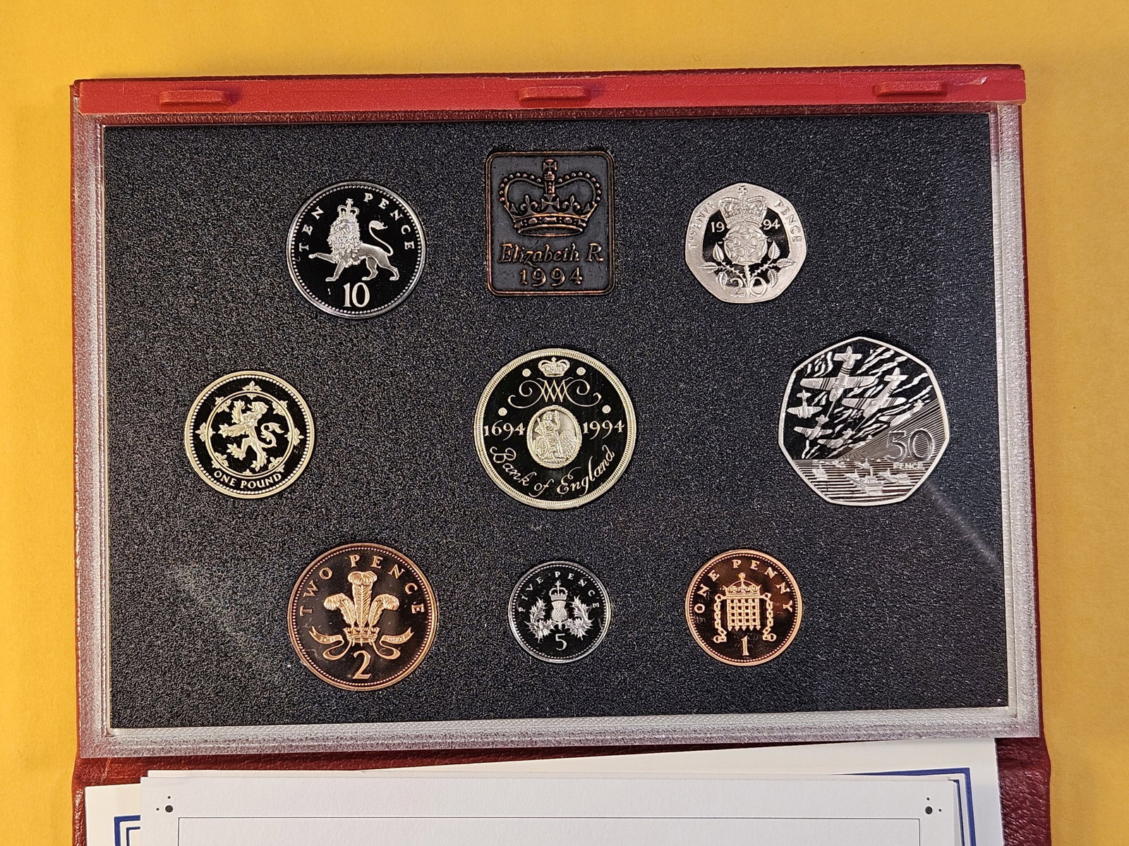 Four Great Britain Proof Sets - 5