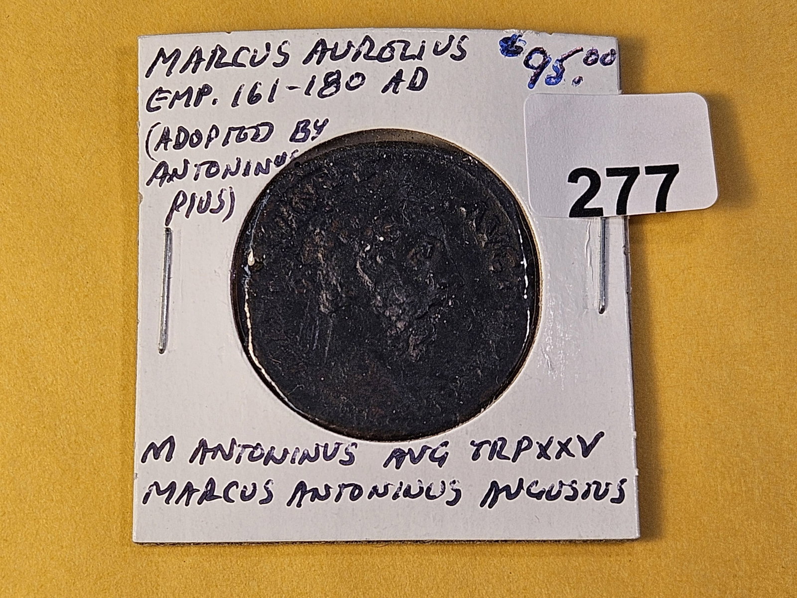 ANCIENT! 161-180 AD Roman Copper Coin - 2