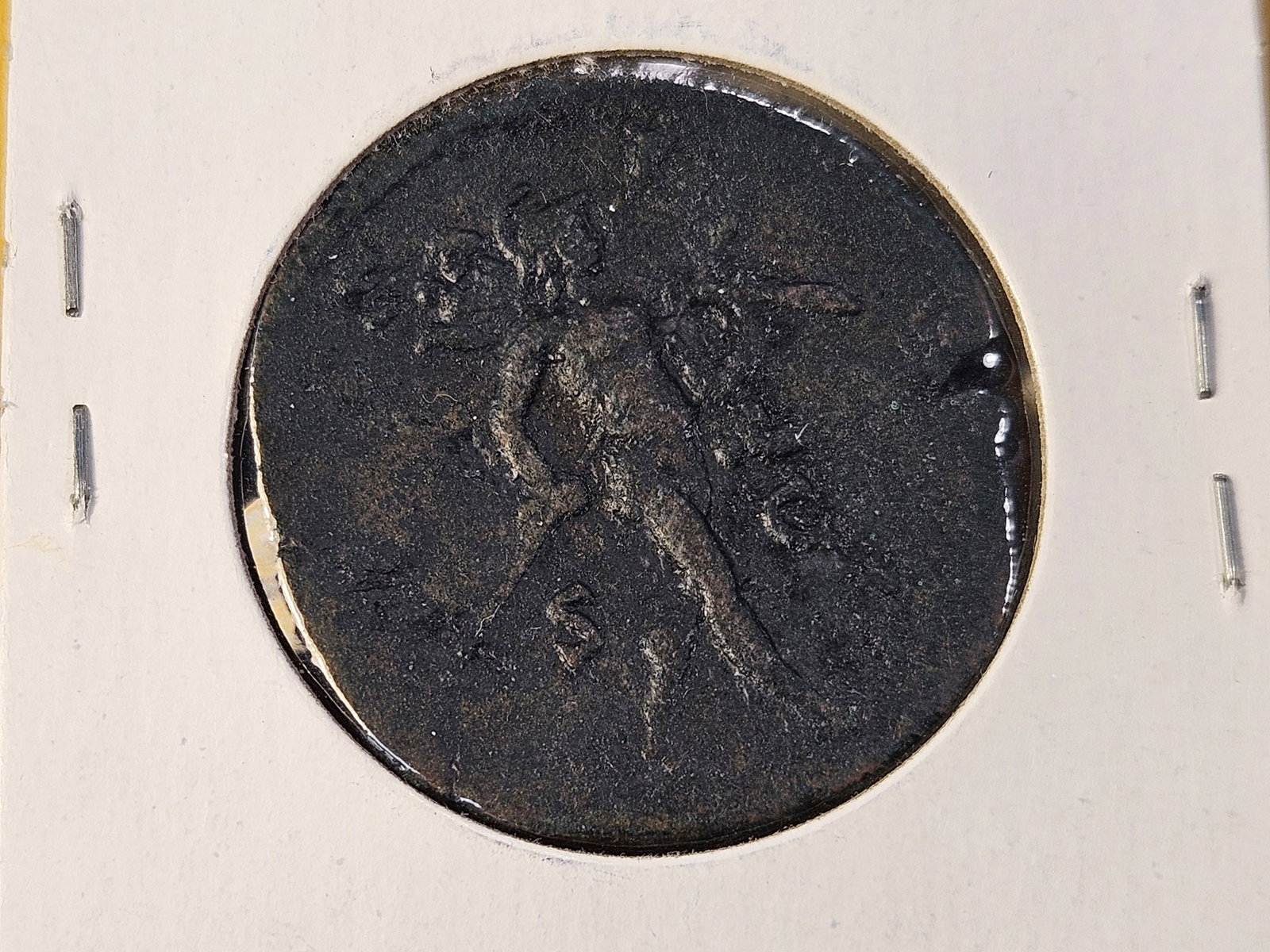 ANCIENT! 161-180 AD Roman Copper Coin - 4