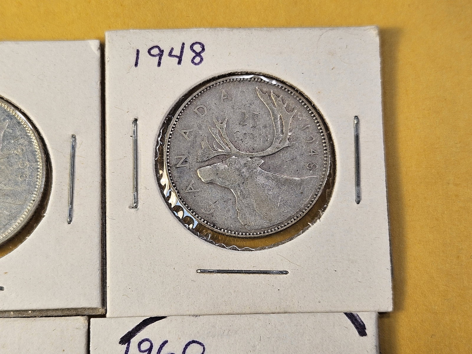 Six Canadian Silver Quarters - 3