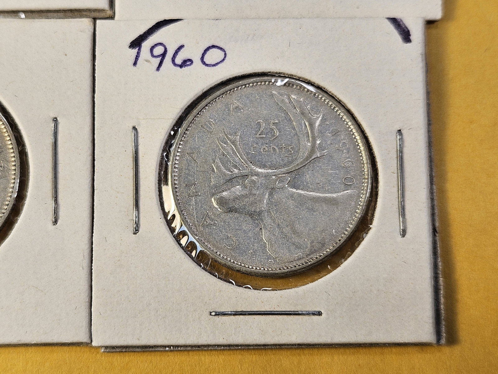 Six Canadian Silver Quarters - 5