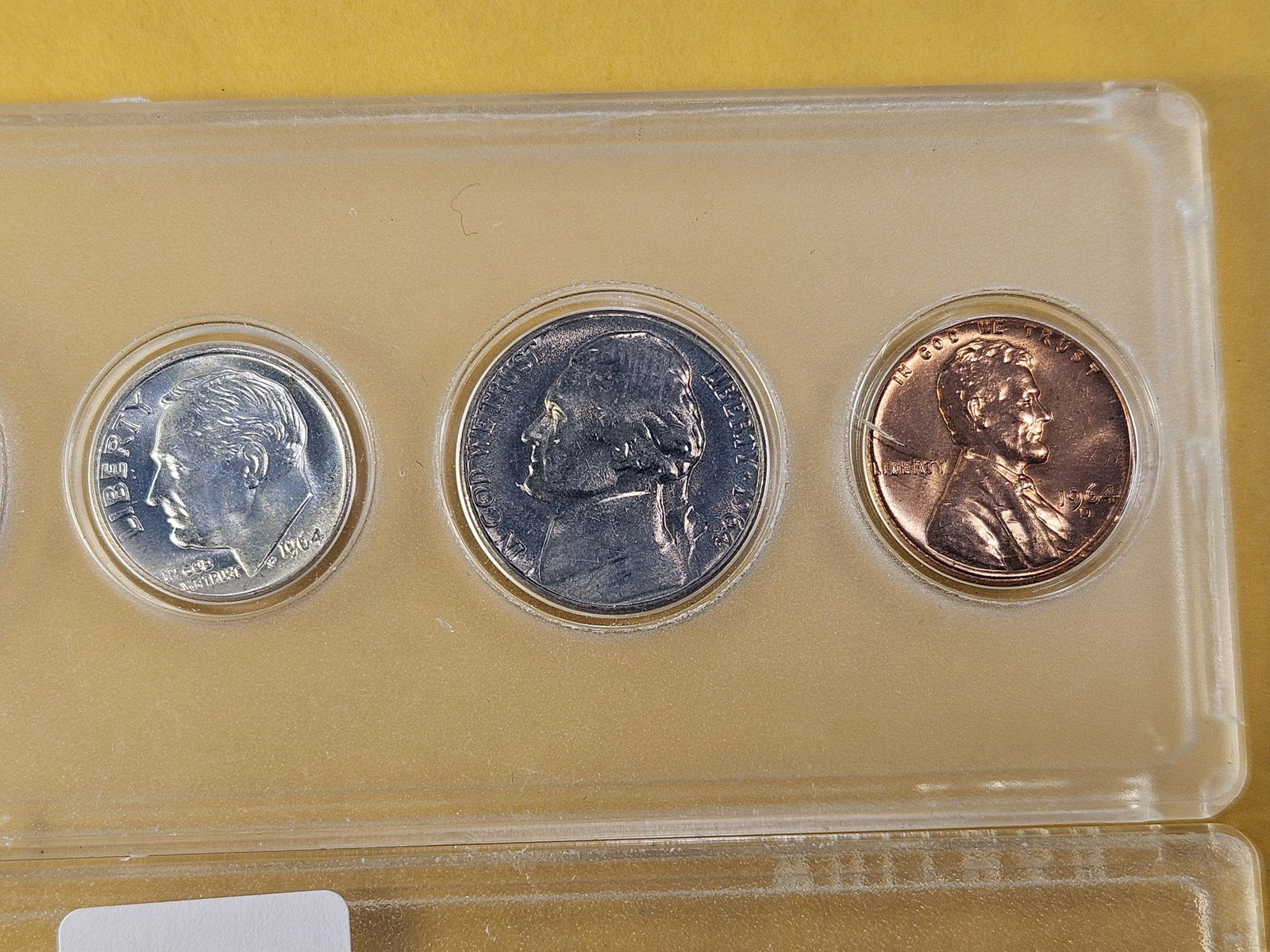 Two 1964 US Silver Coin Sets - 3