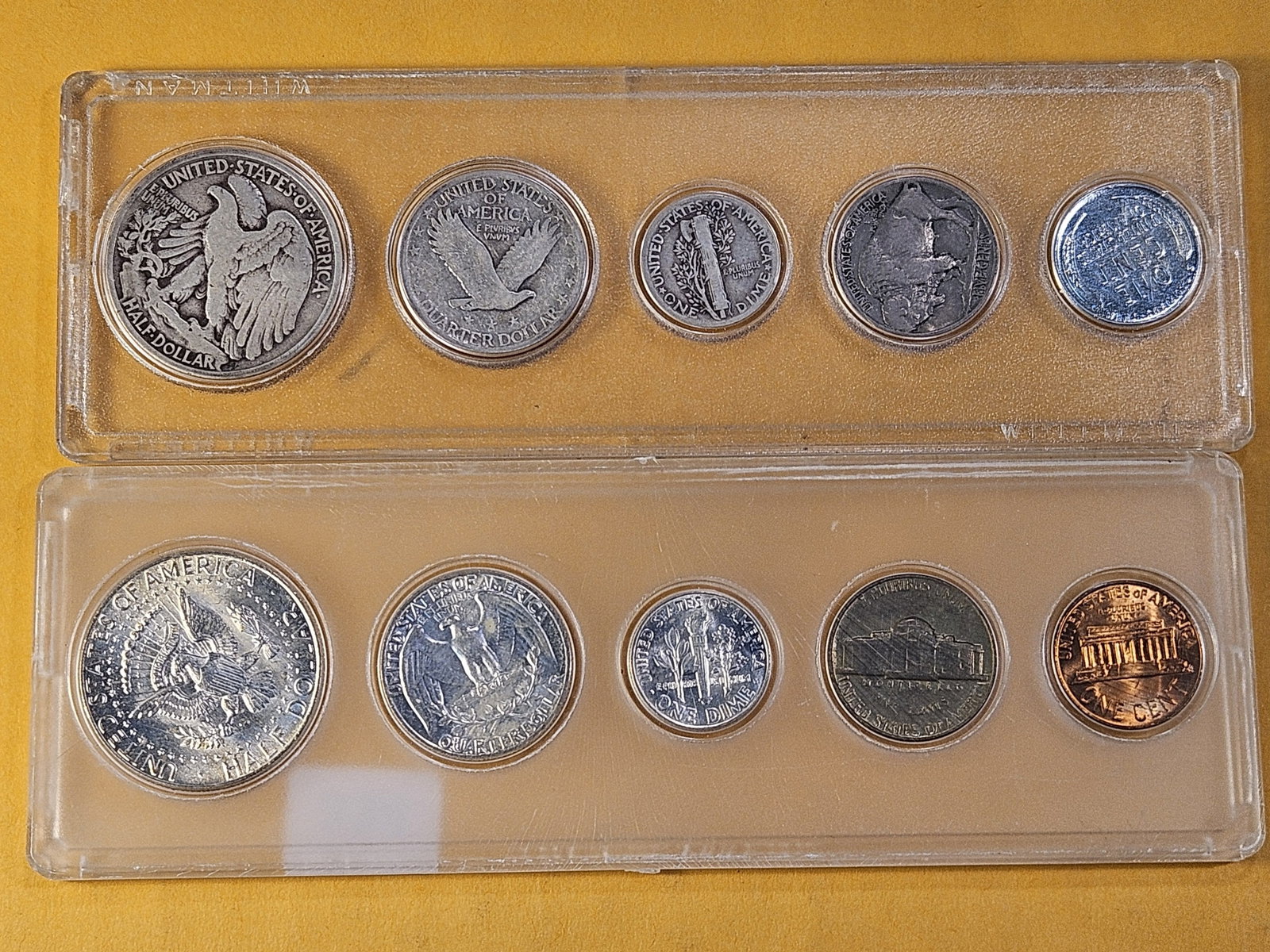 Two US Silver Coin Type Sets - 6