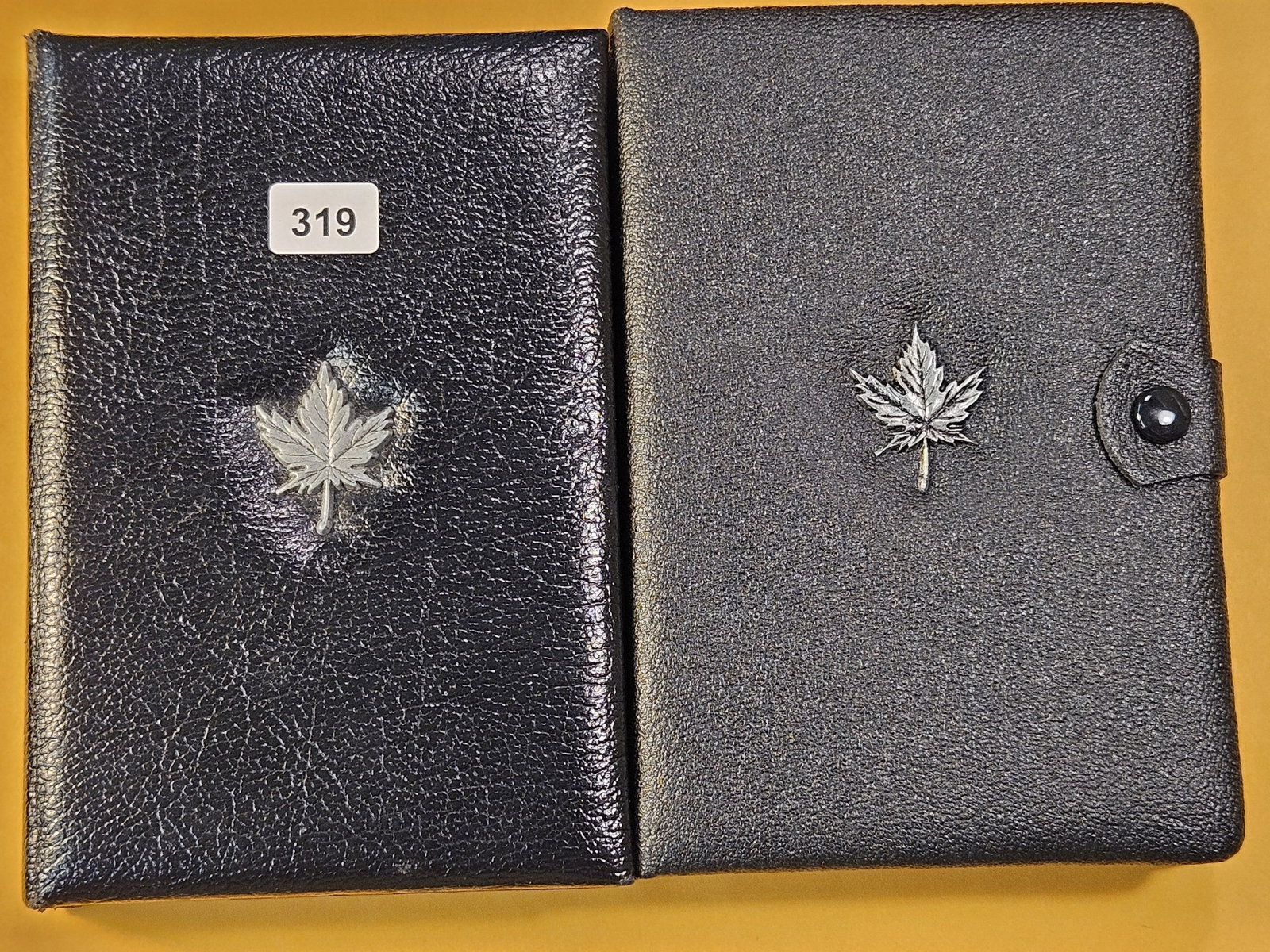Two Royal Canadian Mint Silver Proof Sets: 1983 and 1993. In OGP, one has COA