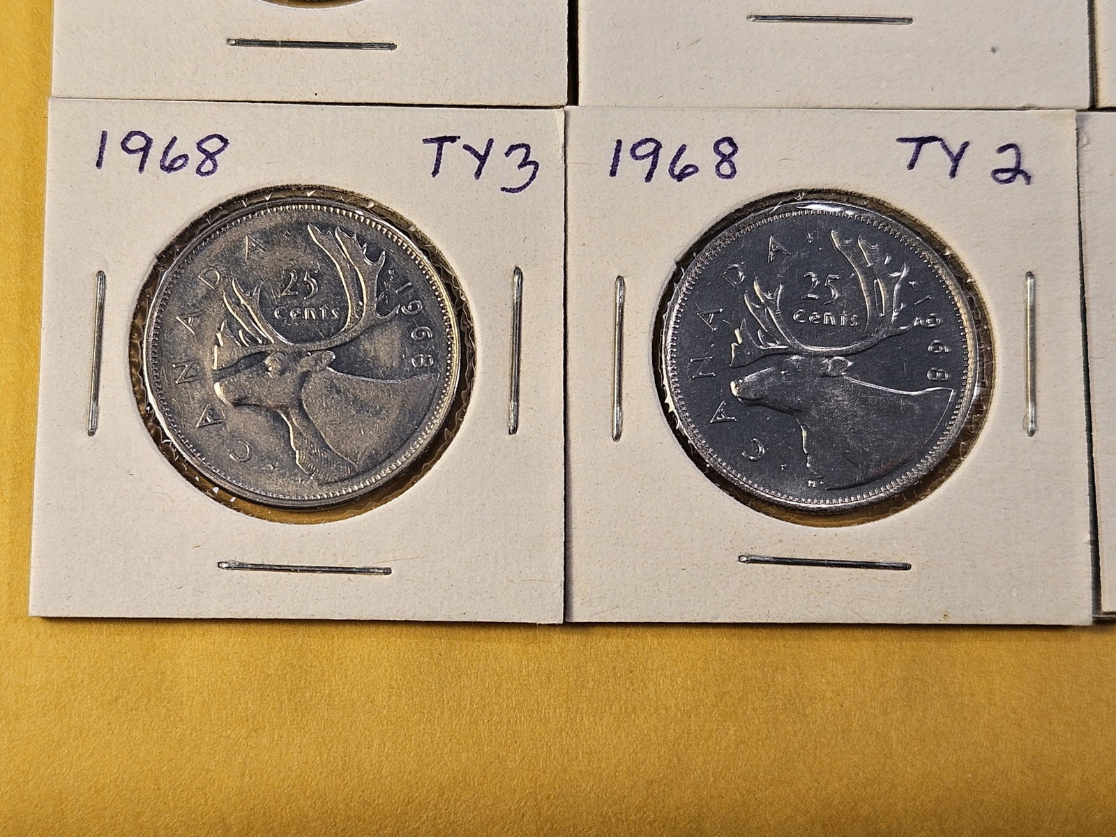 Twelve Canadian Silver Quarters - 4