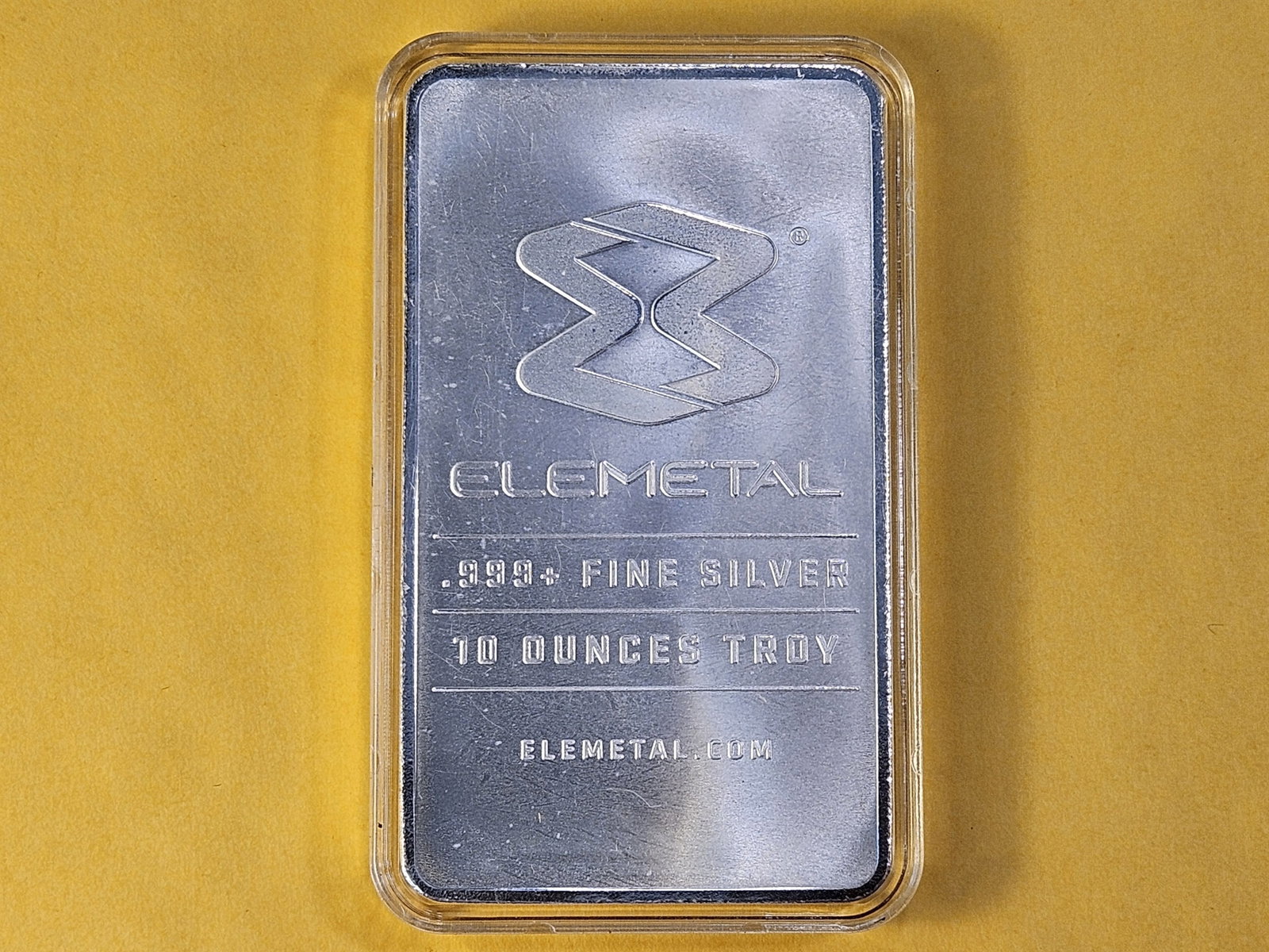 Ten Troy Ounce .999 Fine Silver Bar - 3