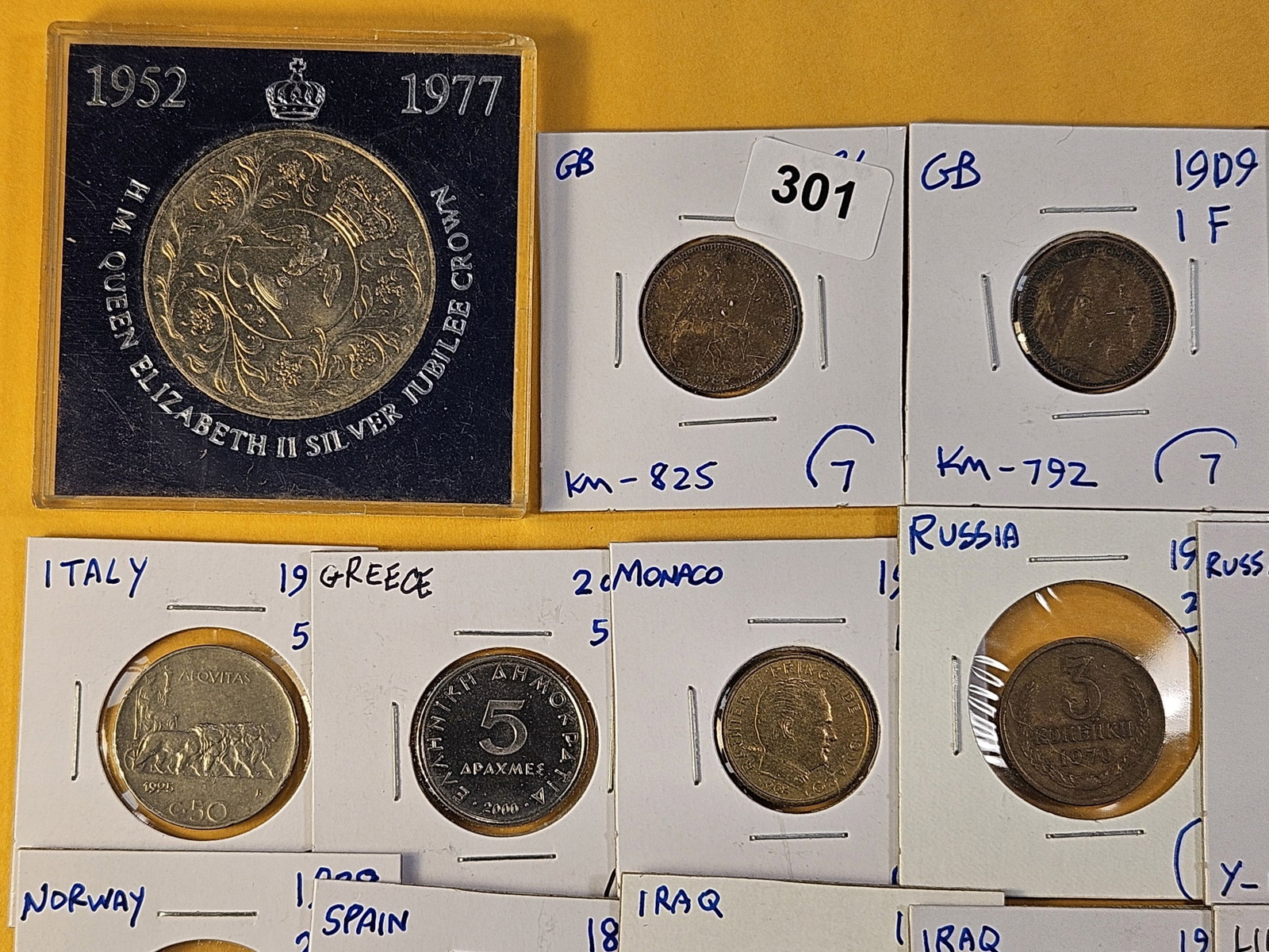 Twenty-six Mixed foreign Coins - 2