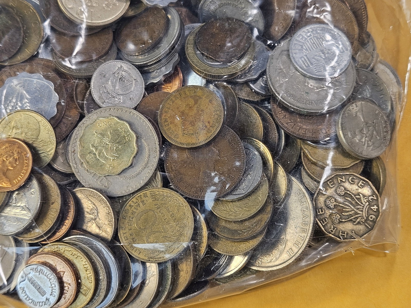Three Pounds of Mixed World Coins - 3