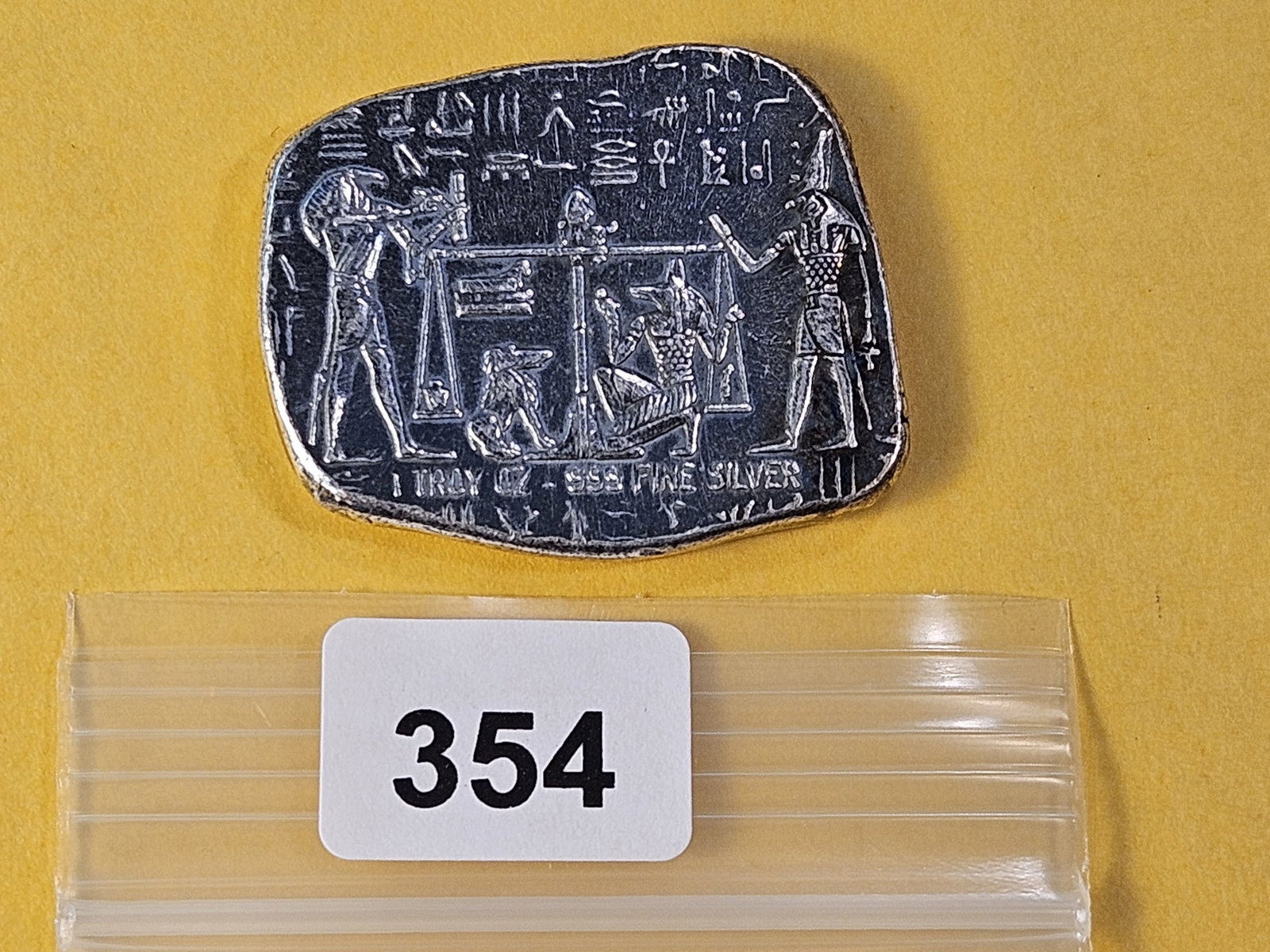 One Troy Ounce .999 Fine Silver Art Bar - 2