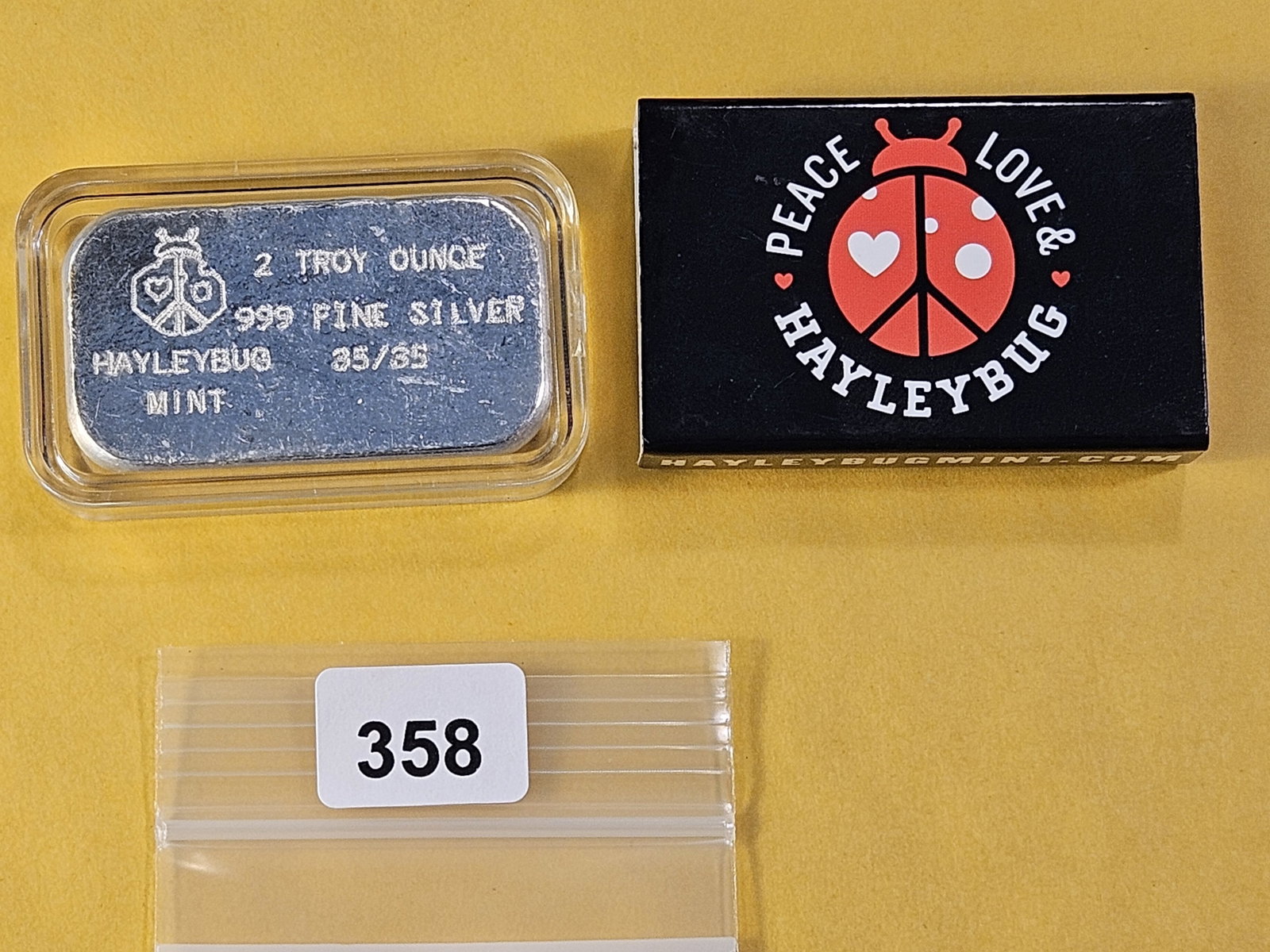 Two Troy Ounce Colorized .999 Fine Silver Art Bar - 3