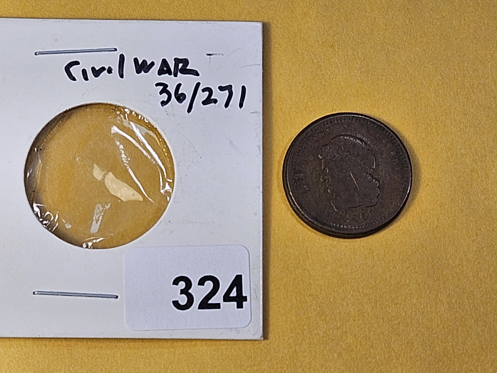 1863 Civil War Token - 2