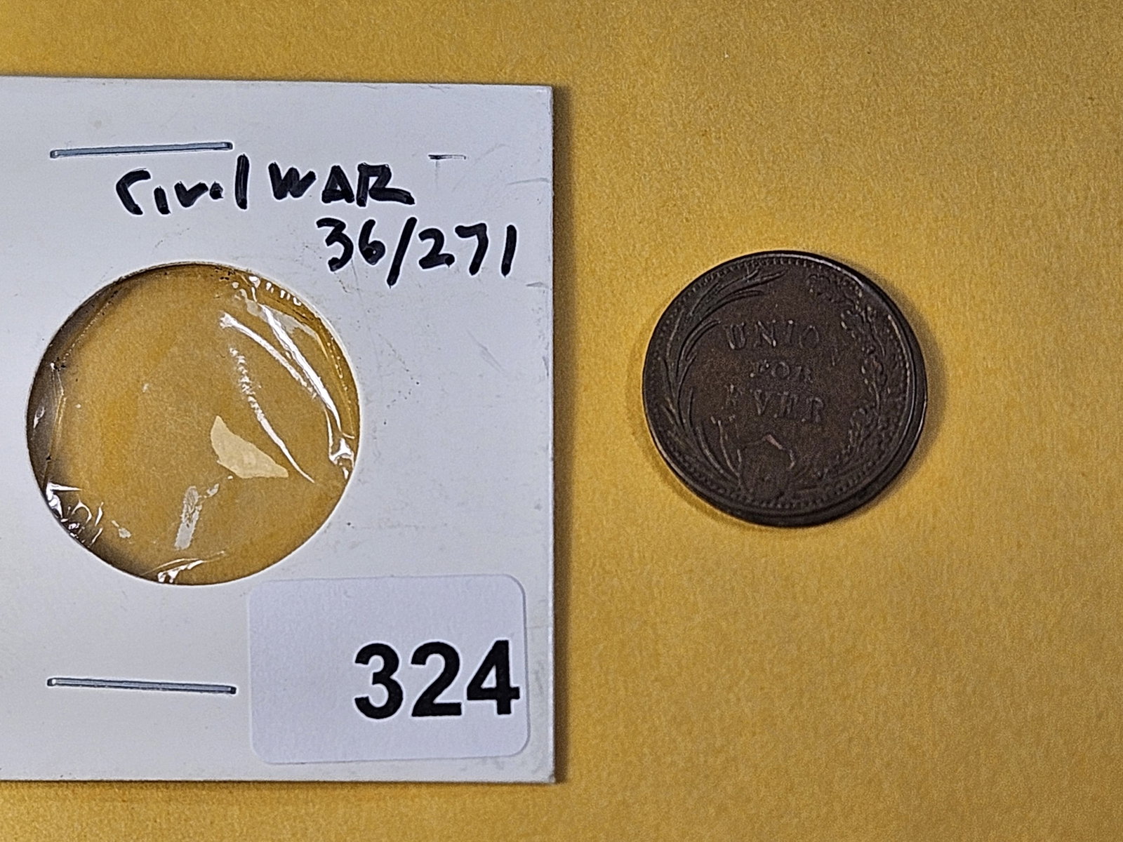 1863 Civil War Token - 3