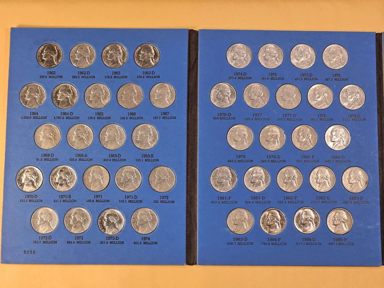 COMPLETED! Two Full Whitman Coin Albums - 2