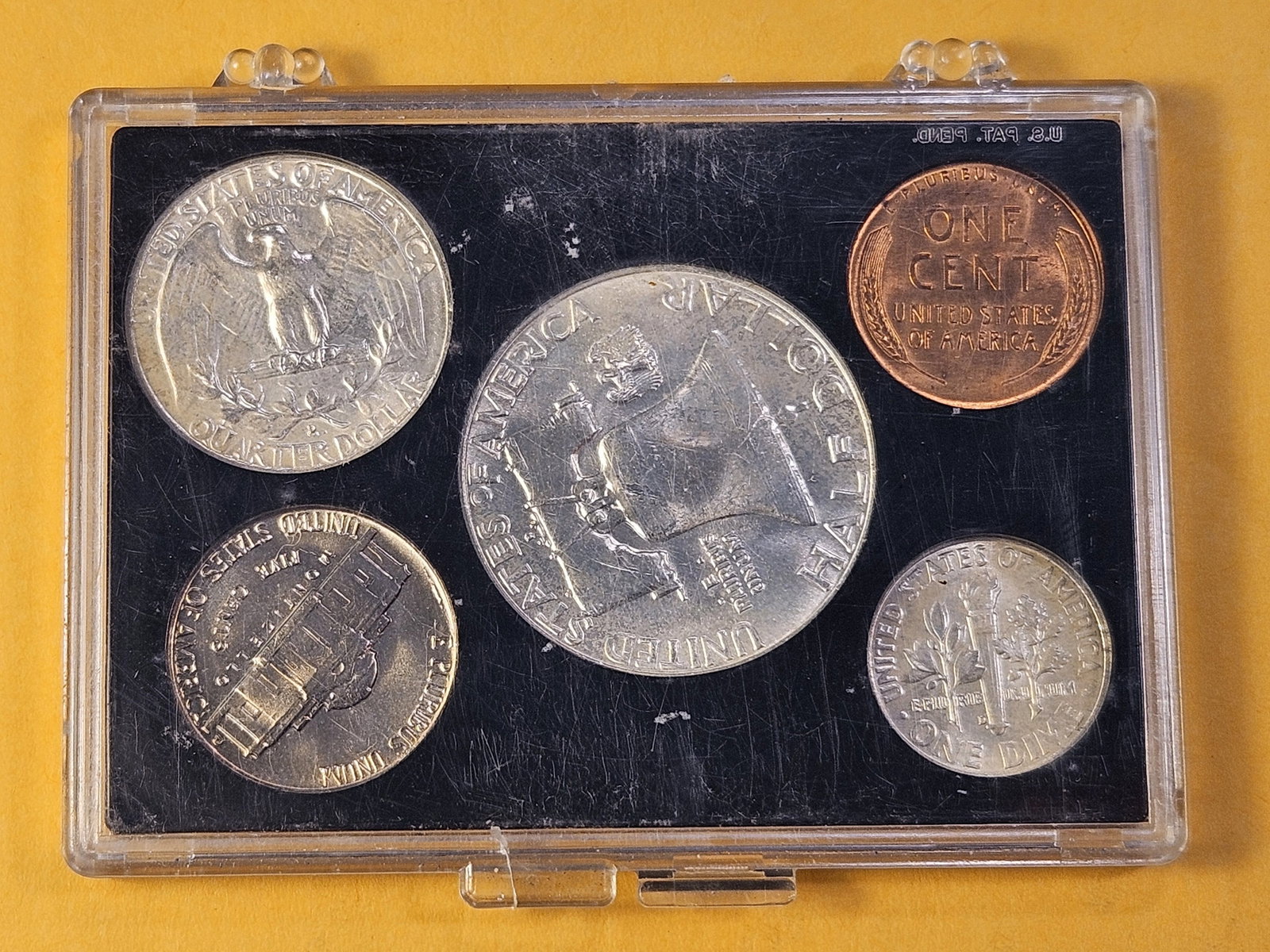 1957-D Silver Coin Set - 3