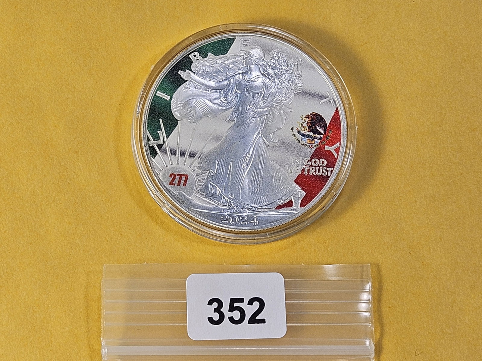 2024 Colorized American Silver Eagle - 2