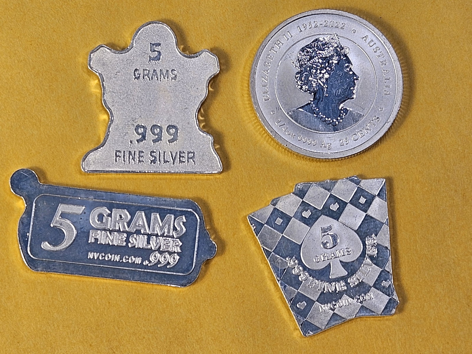 0.7 Troy Ounces of Colorized Silver! - 2