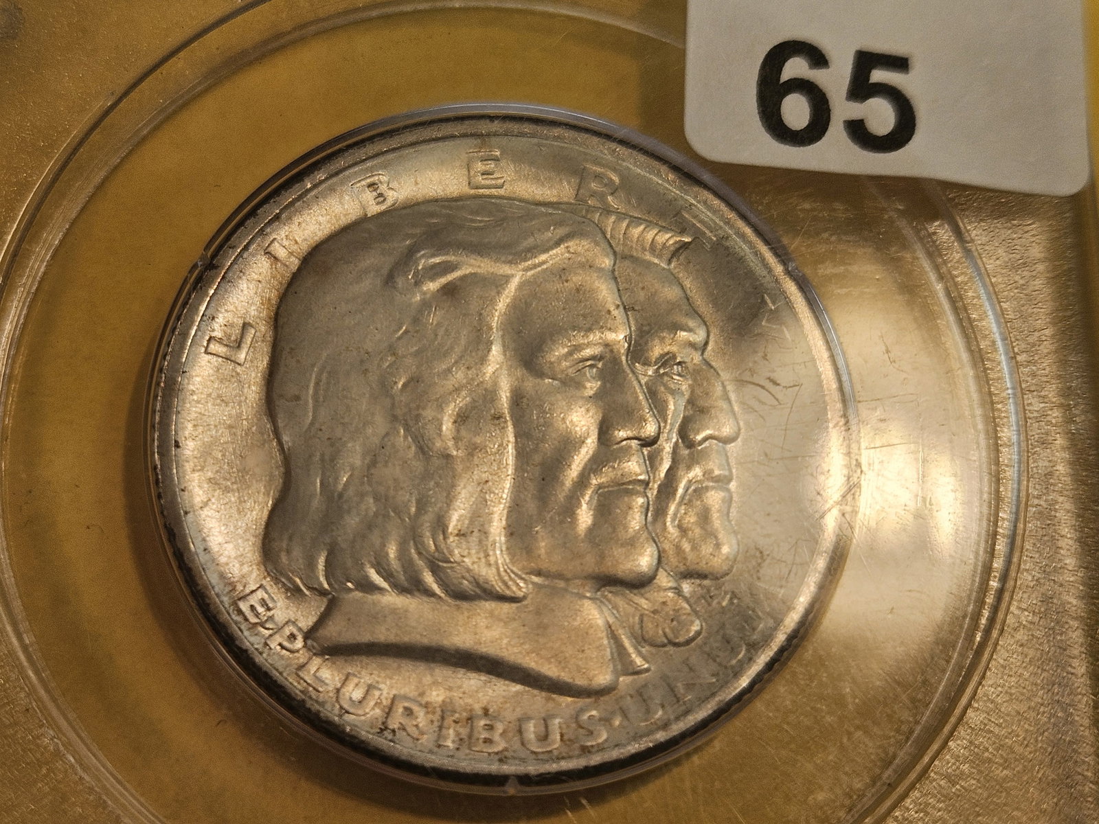 PCGS OGH 1936 Commemmorative silver Half Dollar in Mint State 64 - 3