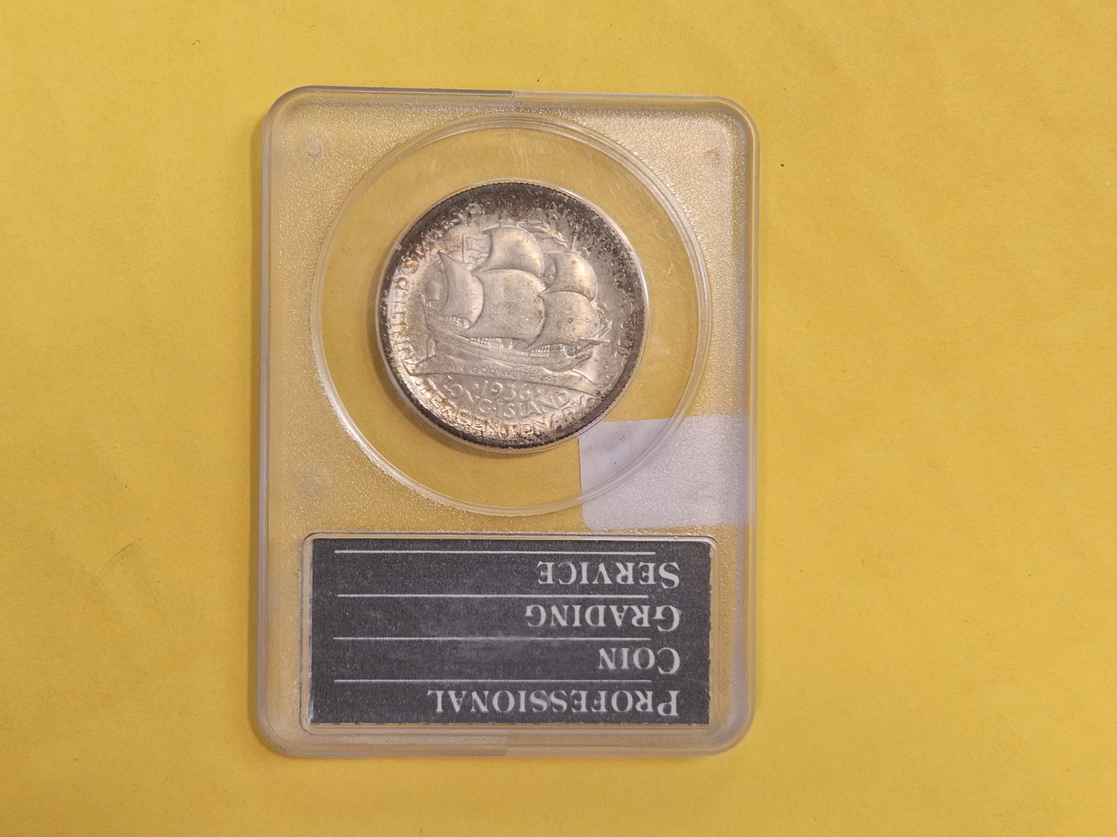 PCGS OGH 1936 Commemmorative silver Half Dollar in Mint State 64 - 4