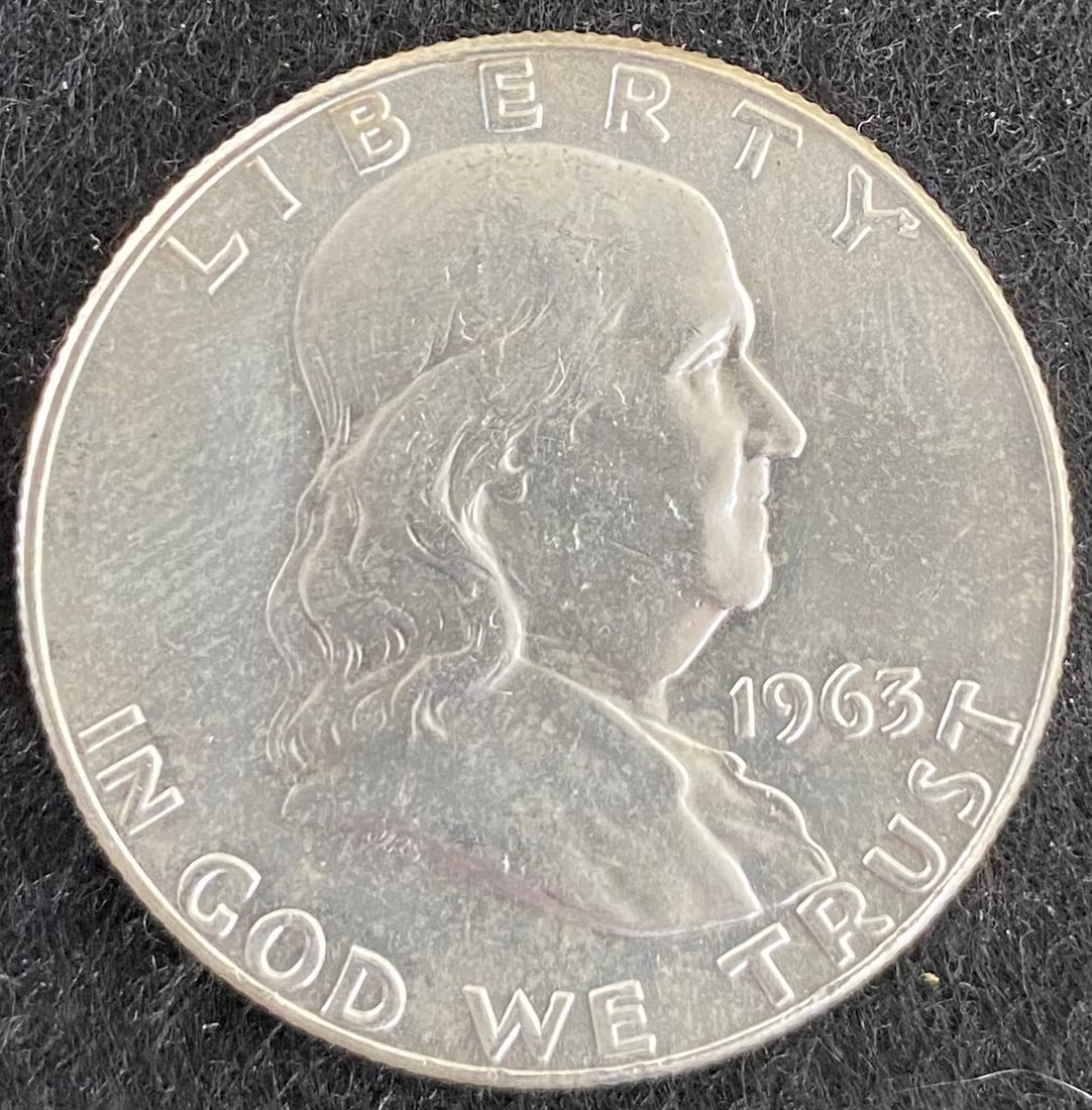 1963-D Franklin Half Dollar FBL (1 of 2)