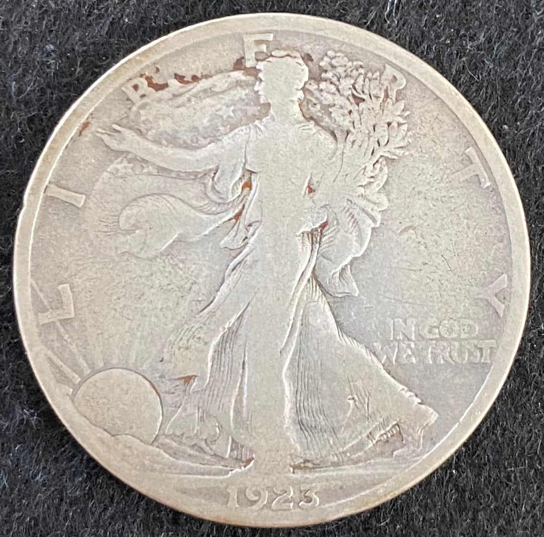 1923-S Walking Liberty Half Dollar (1 of 2)