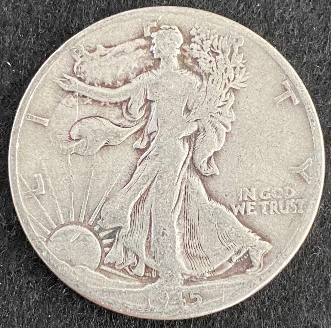 1945-D Walking Liberty Half Dollar: 1945-D Walking Liberty Half Dollar
