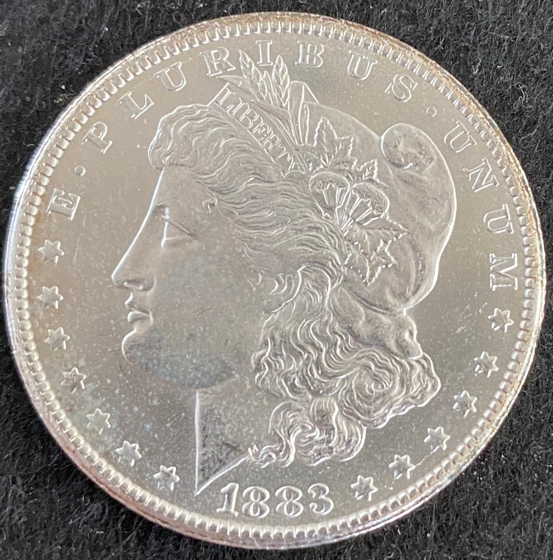 1883-CC Morgan Dollar Uncircuated: 1883-CC Morgan Dollar Uncirculated