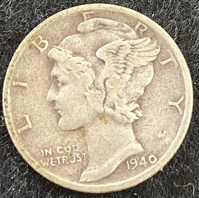 1940-S Mercury Dime: 1940-S Mercury Dime