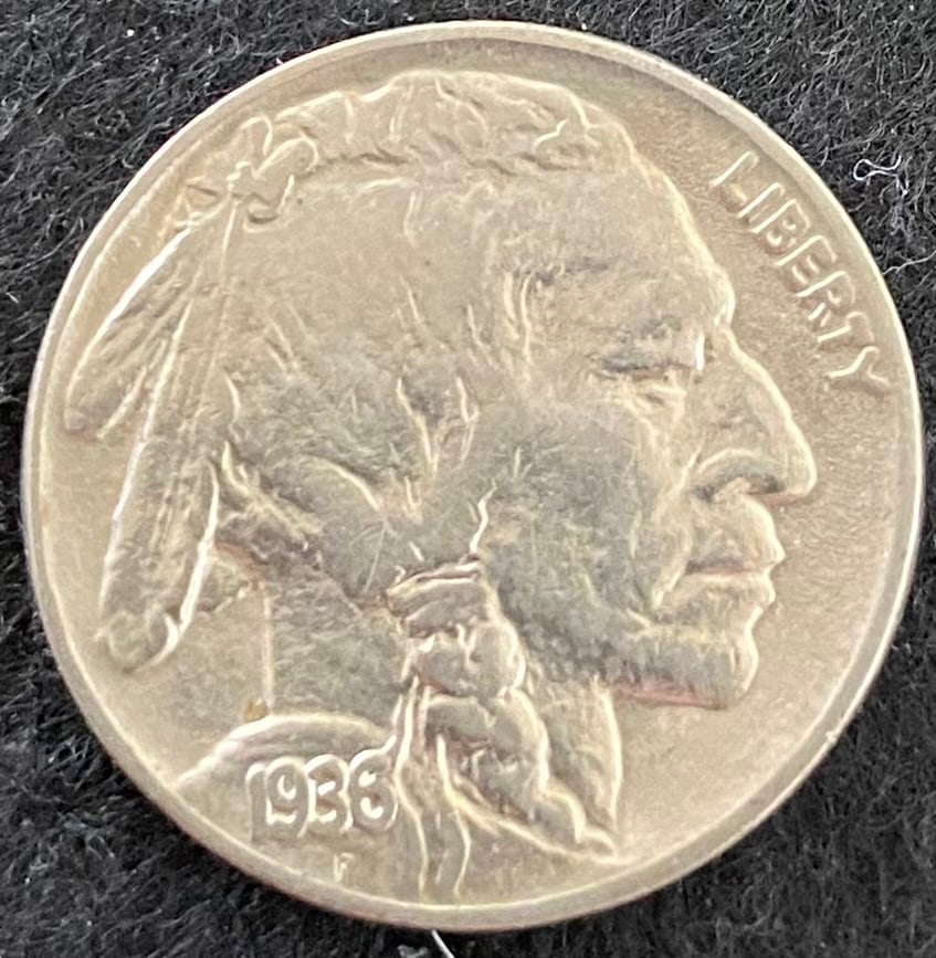 1936 Buffalo Nickle: 1936 Buffalo Nickle