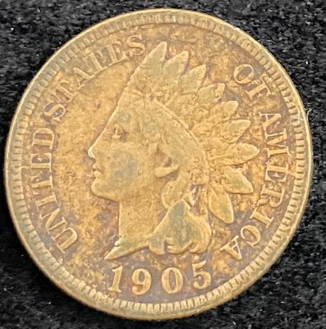 1905 Indian Head Penny BN (1 of 2)