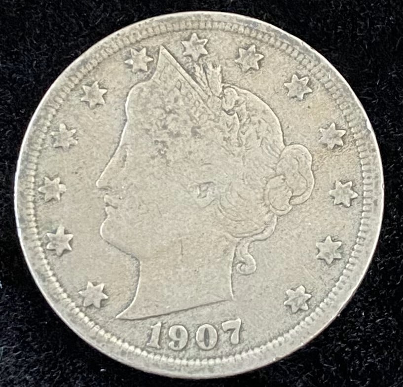 1907 Liberty Head Nickle: 1907 Liberty Head Nickle