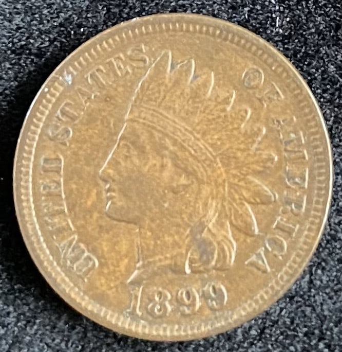 1899 Indian Head Penny BN (1 of 2)
