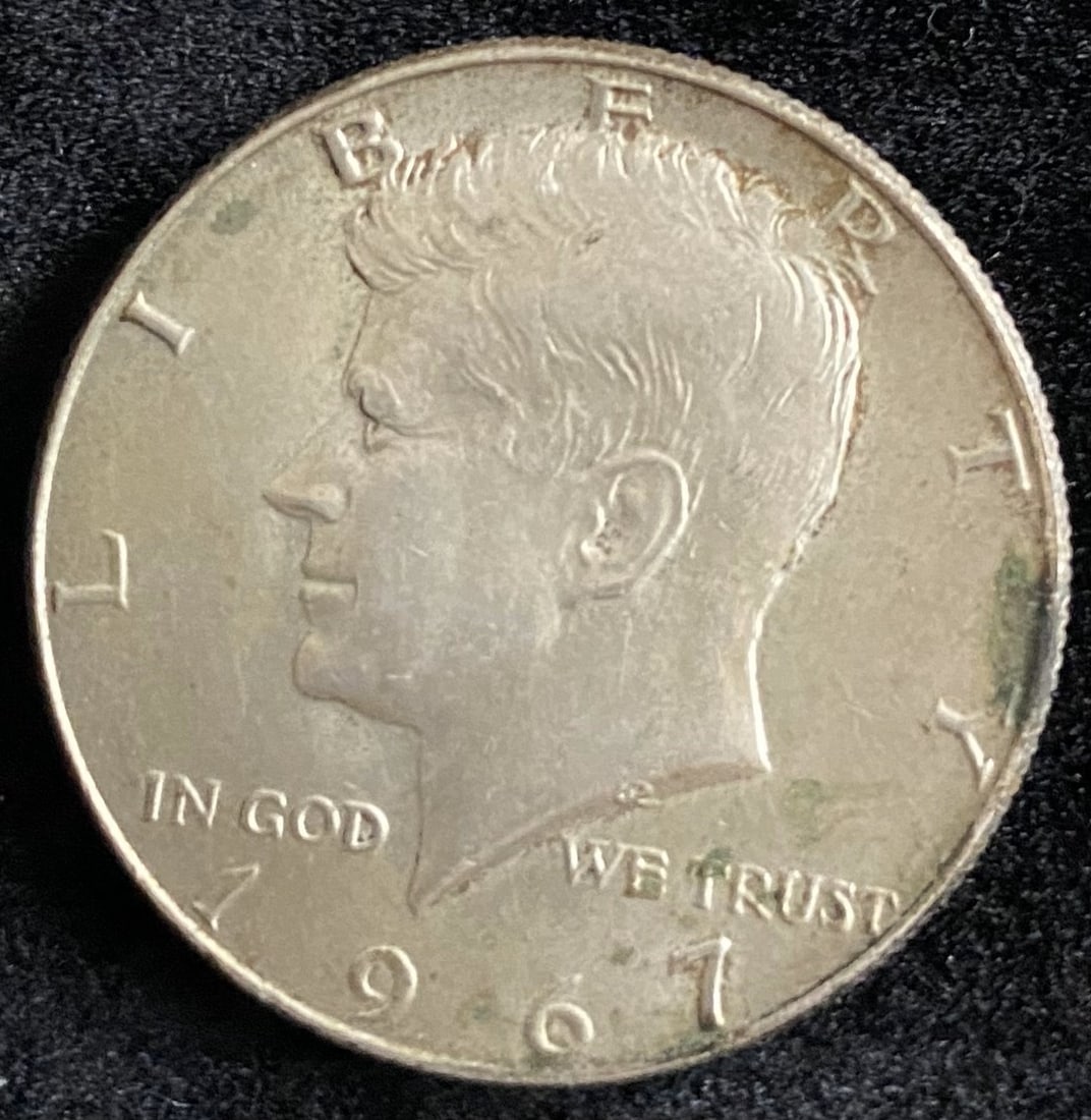 1967 Kennedy SIlver Half Dollar: 1967 Kennedy SIlver Half Dollar