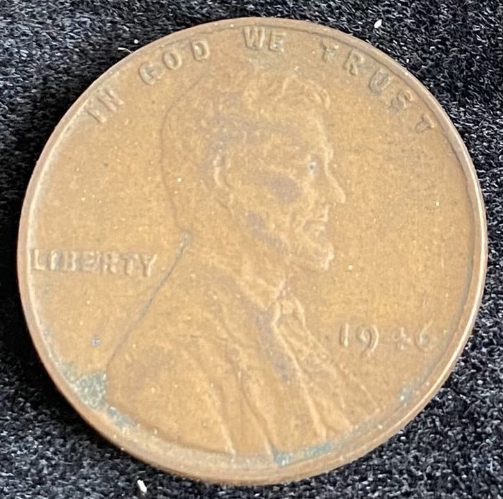 1946 Wheat Penny BN (1 of 2)