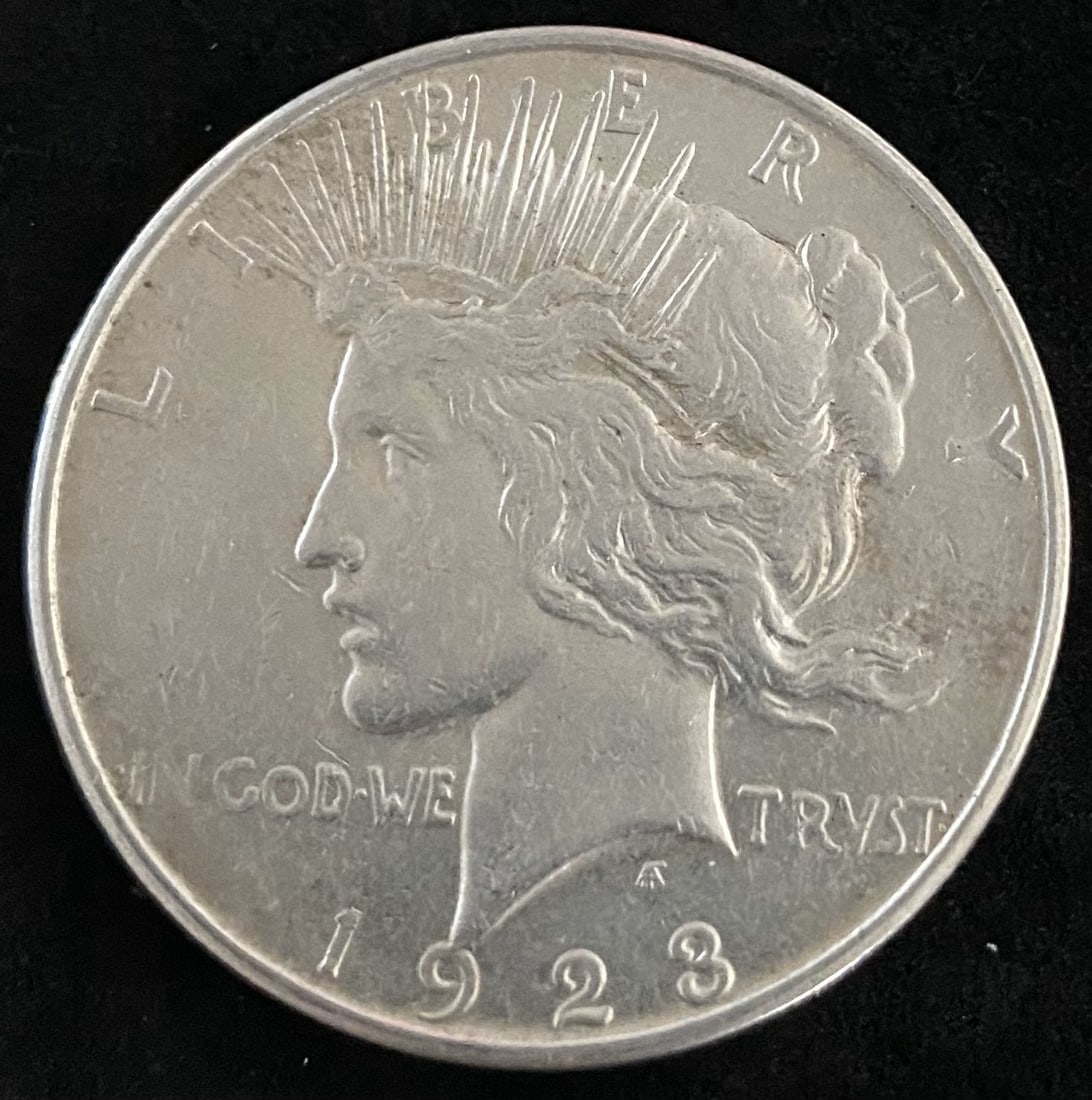 1923-D Peace Dollar Silver: 1923-D Peace Dollar Silver