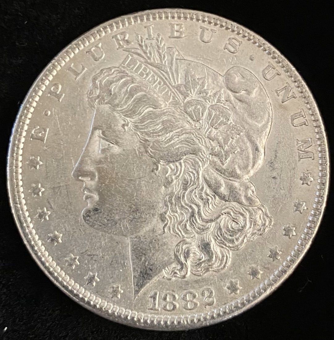 1882 Morgan Dollar Silver (1 of 2)