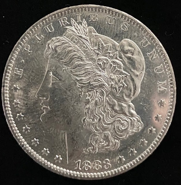 1883-O Morgan Silver Dollar DMPL (1 of 2)
