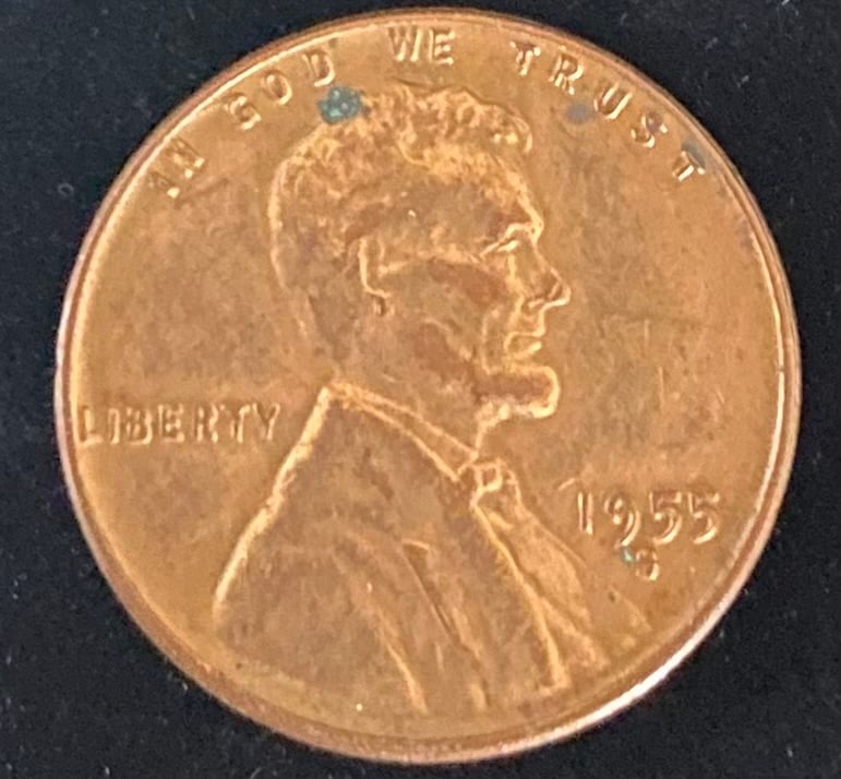 1955-S Wheat Penny RB (1 of 2)