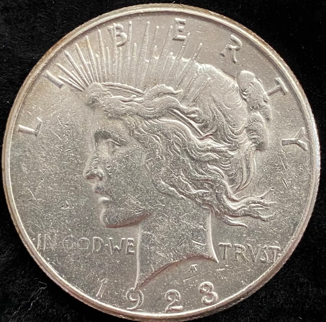 1923-S Peace Silver Dollar: 1923-S Peace Silver Dollar