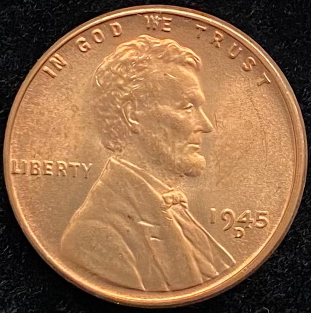 1945-D Wheat Penny RD (1 of 2)