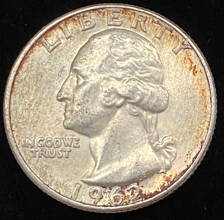 1962-D Washington Silver Quarter (1 of 2)