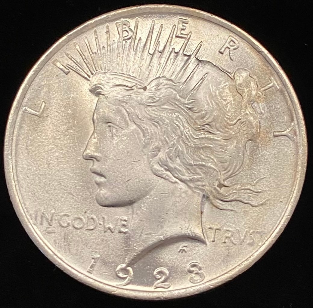 1923 Peace Silver Dollar: 1923 Peace Silver Dollar
