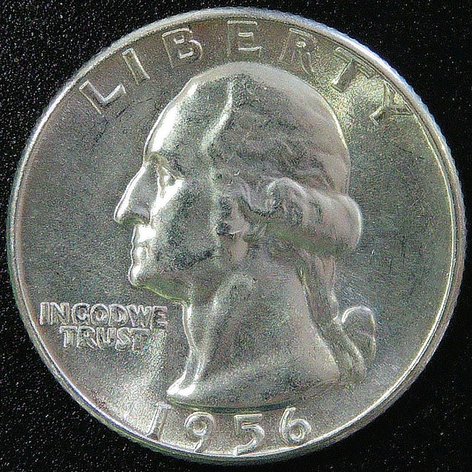 1956 Washington Silver Quarter (1 of 2)